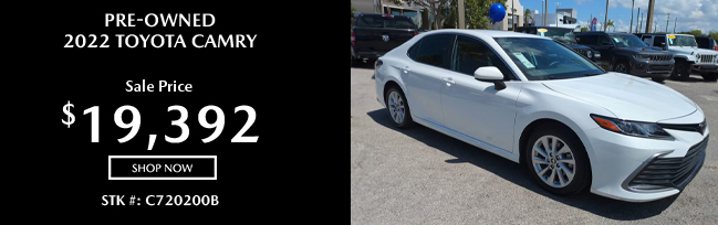 Pre-Owned Toyota Camry