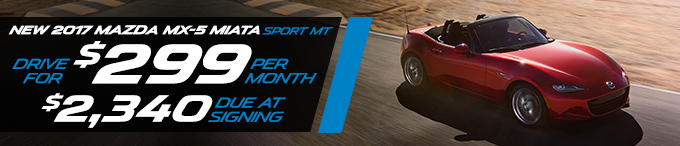 New 2017 Mazda MX-5 Miata Sport MT