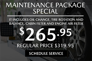 maintenance package special