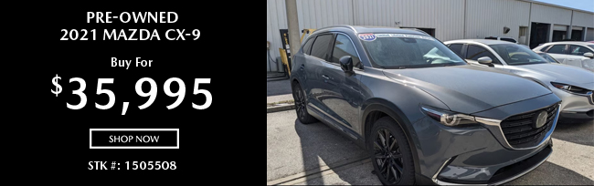 preowned Mazda CX-9