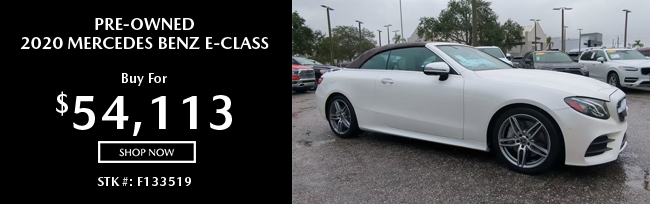 Pre-owned Mercedes-Benz E-Class