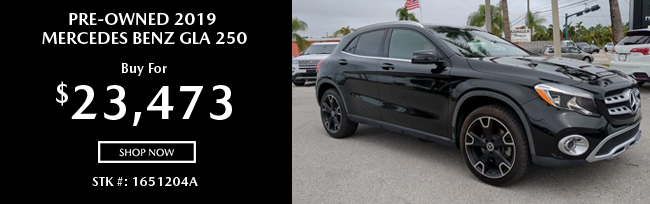 preowned Mercedes-Benz GLA 250