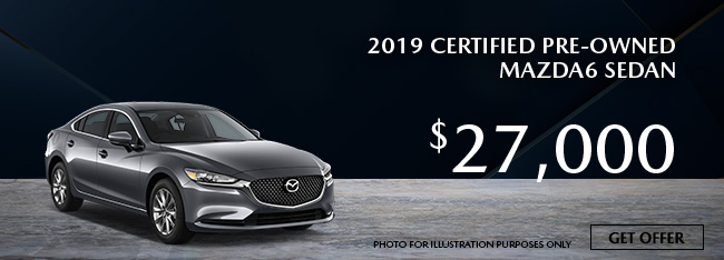Promotional offer from Naples Mazda in Naples Florida