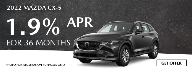 Promotional offer from Naples Mazda in Naples Florida