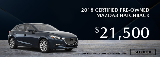 Promotional offer from Naples Mazda in Naples Florida