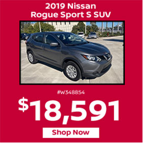 2019 Nissan Rogue S SUV offer