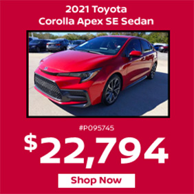 2021 Toyota Corolla Apex SE