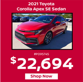 2021 Toyota Corolla Apex SE