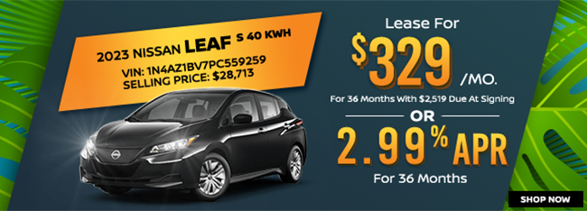 2023 Nissan Leaf S 40 KWH