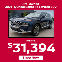 Pre-Owned 2021 Hyundai Santa Fe