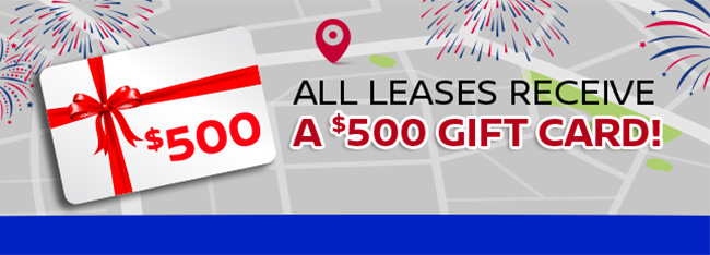 all leases receive gift card