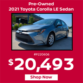 Pre-owned Toyota Corolla