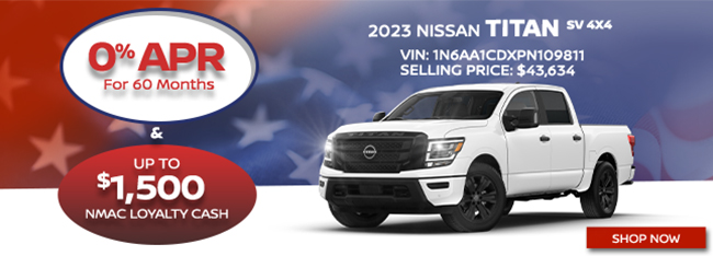 2023 Nissan Titan SV 4X4