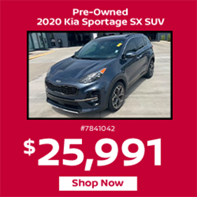  Pre-Owned 2020 Kia Sportage SX SUV