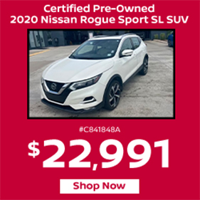 Certified Pre-Owned 2020 Nissan Rogue Sport SL SUV