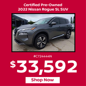 Certified Pre-Owned 2022 Nissan Rogue SL SUV