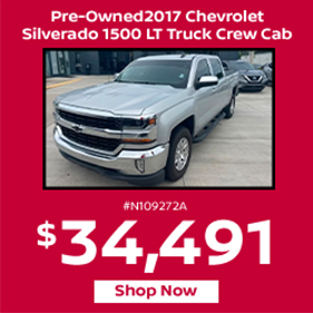  Pre-Owned 2017 Chevrolet Silerado 1500 LT Truck Crew Cab
