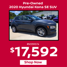 Pre-Owned 2020 Hyundai Kona SE SUV