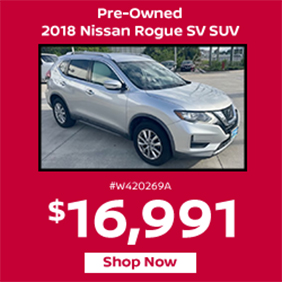 Certified Pre-Owned 2018 Nissan Rogue