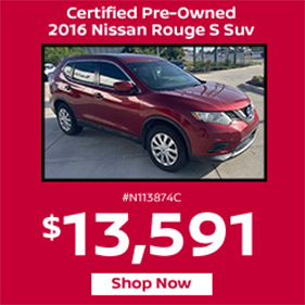 Pre-Owned Nissan Rogue