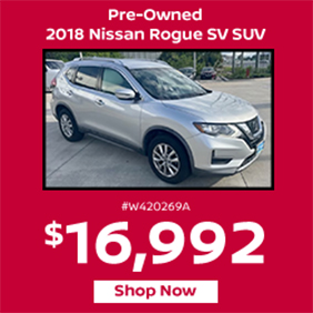 Certified Pre-Owned 2018 Nissan Rogue