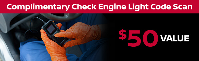 Complimentary Check Engine Light Code Scan