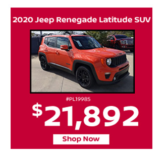 2020 Jeep Renegade offer