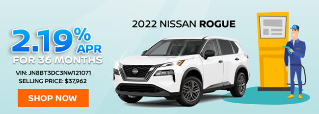 2022 % 2023 Nissan Rogue