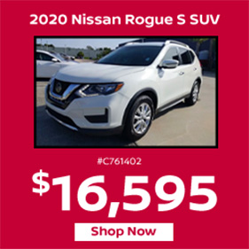 2020 Nissan Rogue S SUV offer