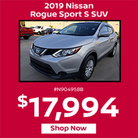 2019 Nissan Rogue S SUV offer