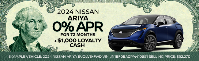 Nissan Ariya offer