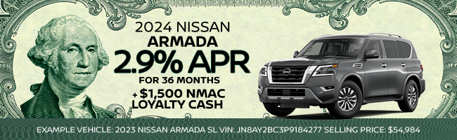Nissan Armada offer