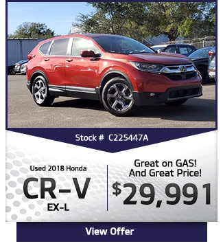 offer: pre-owned SUVs from $25,000