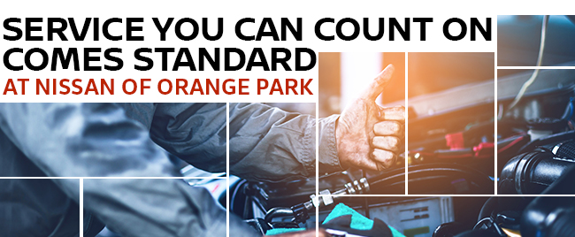 Service You Can Count On Comes Standard At Nissan Of Orange Park!