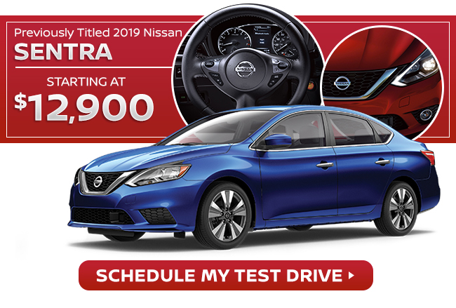 PREVIOUSLY TITLED 2019 NISSAN SENTRA