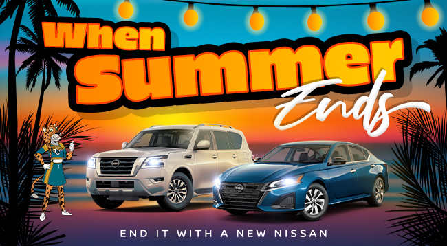 When Summer ends - end it with a new Nissan