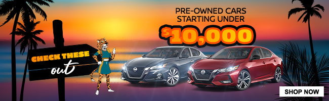 Pre-owned cars starting under 10k