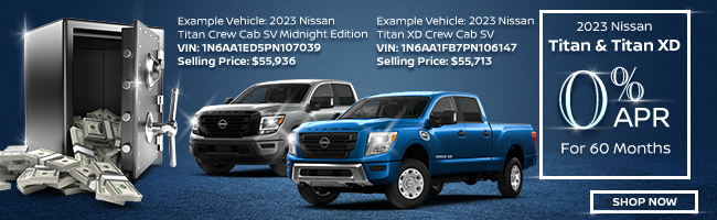 offers on Nissan Titan trim levels