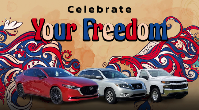 Celebrate your freedom