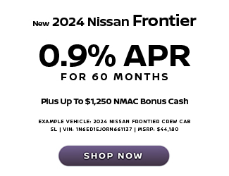 Nissan Frontier offer