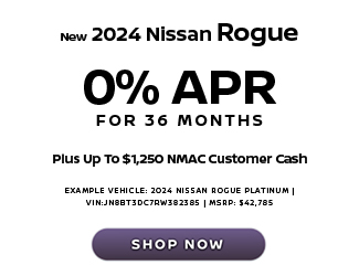 Nissan Rogue offer