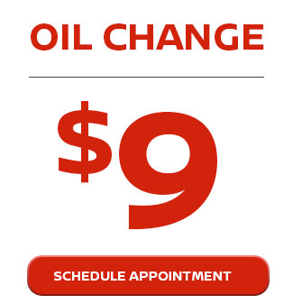 Oil Change $9