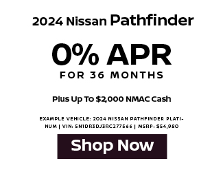 Nissan Pathfinder offer