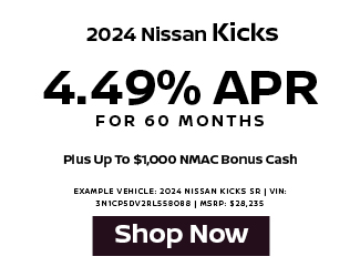 Nissan Kicks offer