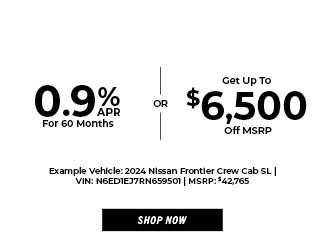 2024 Nissan Frontier offer