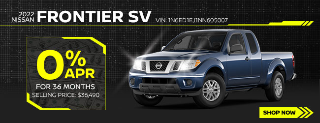 Nissan Frontier offer