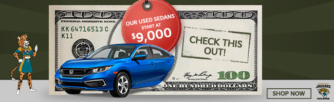 Special Pricing on Used Sedans