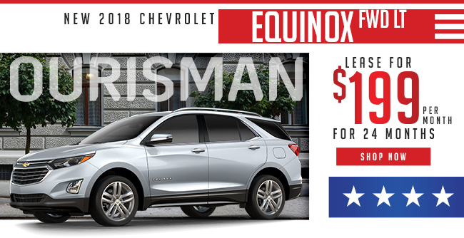 New 2018 Chevrolet Equinox FWD LT