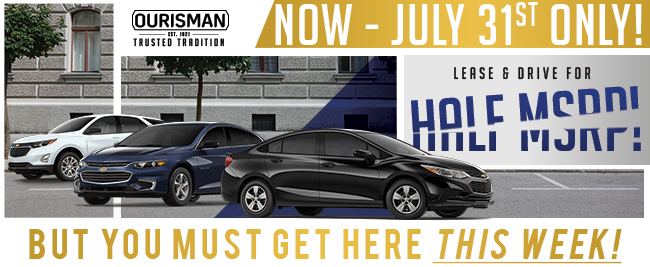 Lease & Drive For Half Of MSRP!