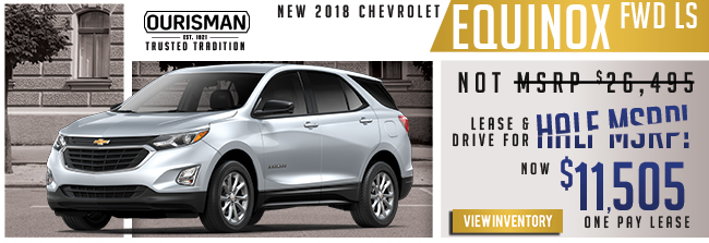New 2018 Chevrolet Equinox FWD LS